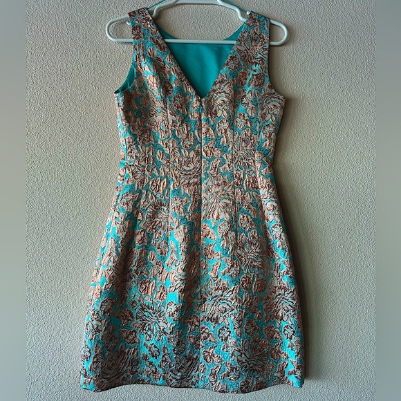 AIDAN by AidanMattox A-Line Dress, Turquoise&RoseGold - Sz.6
❗️Only Worn Once❗️ - Picture 4 of 7